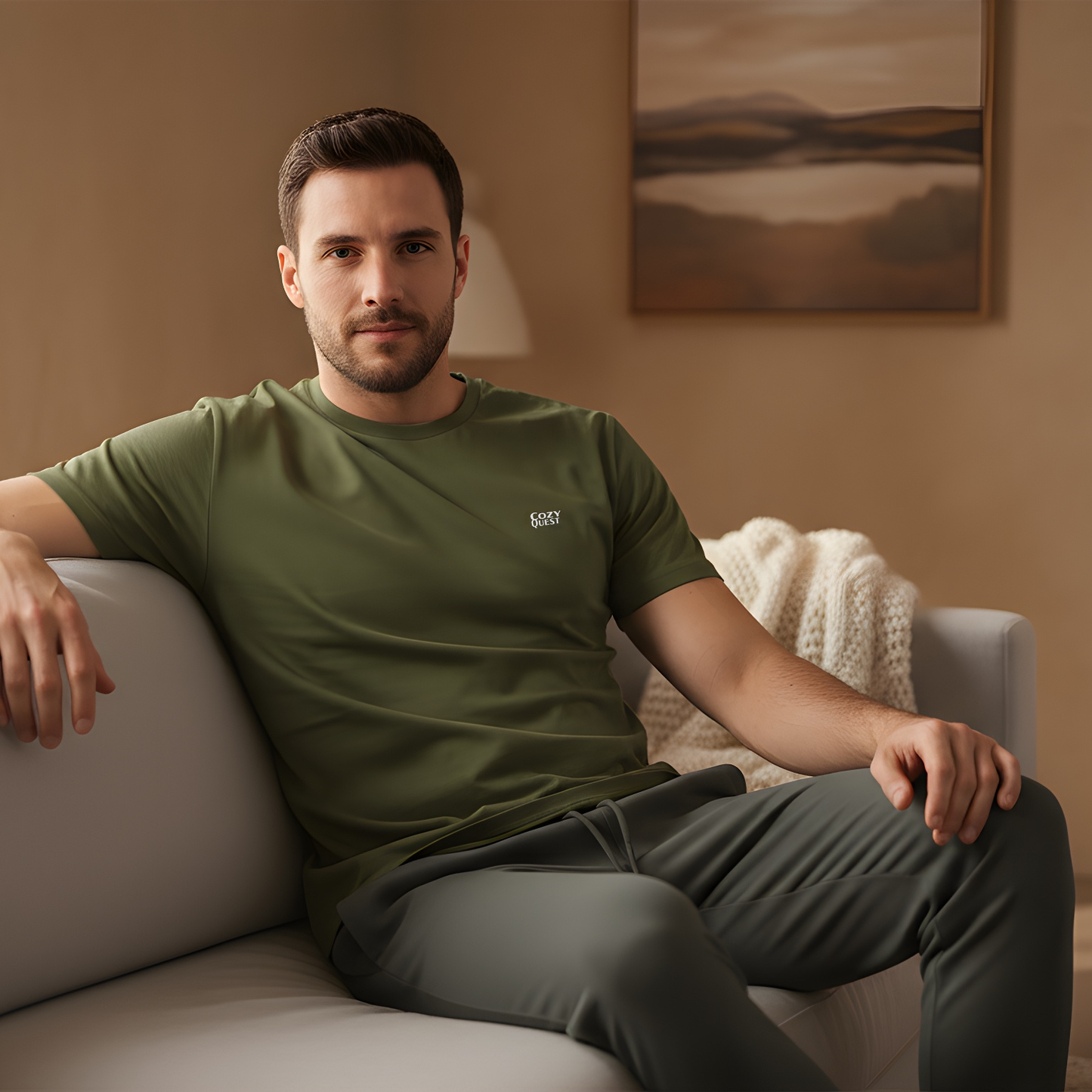 Cozy One T-Shirt | Heavy Cotton Fit | Cozy to Go